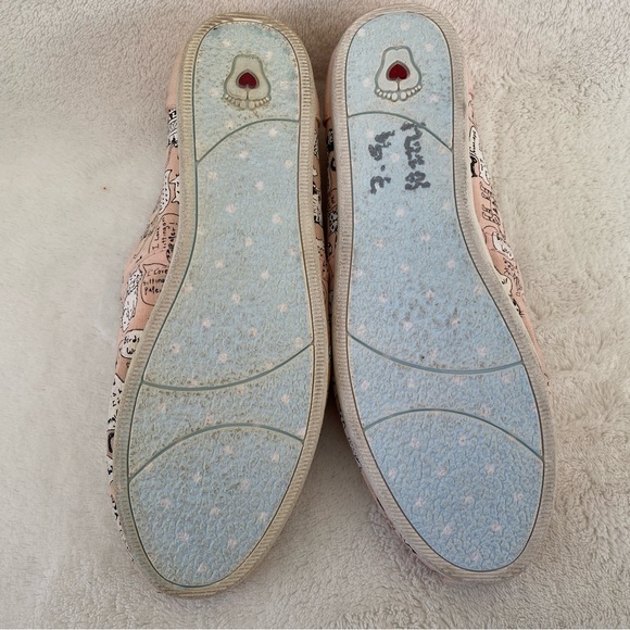 Skechers BOBS Pink Quote Me Cats Slip-OnWomen's size 6 - Picture 5 of 5
